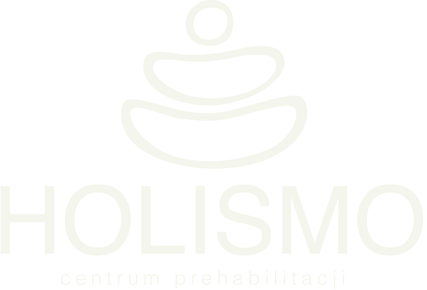 logo holismo białe